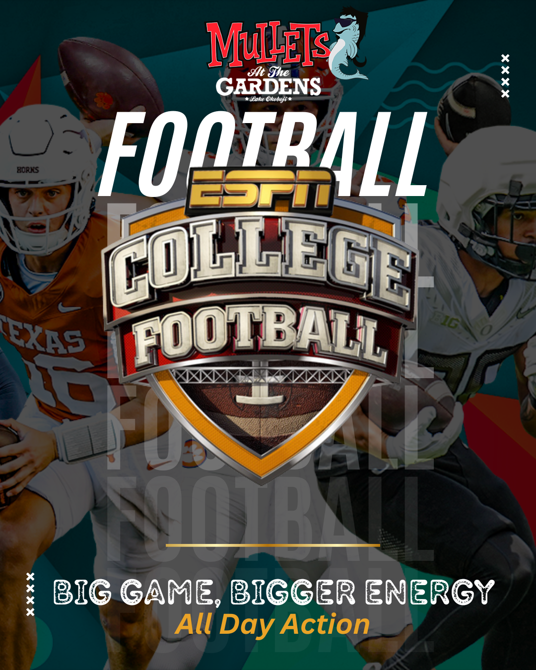 Mullets Lake Okoboji Rivalry Weekend College Football Arnolds Park IA